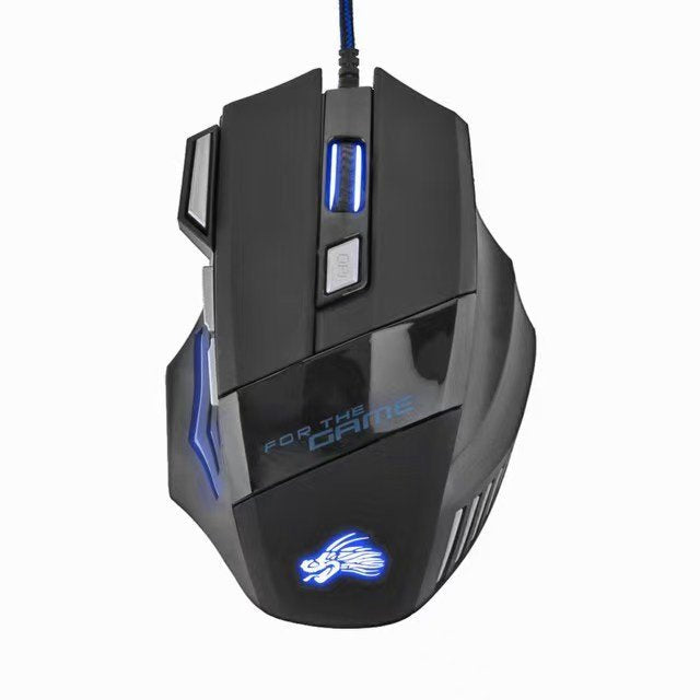 MOUSE GAMER ALAMBRICO CON 7 BOTONES LX-X